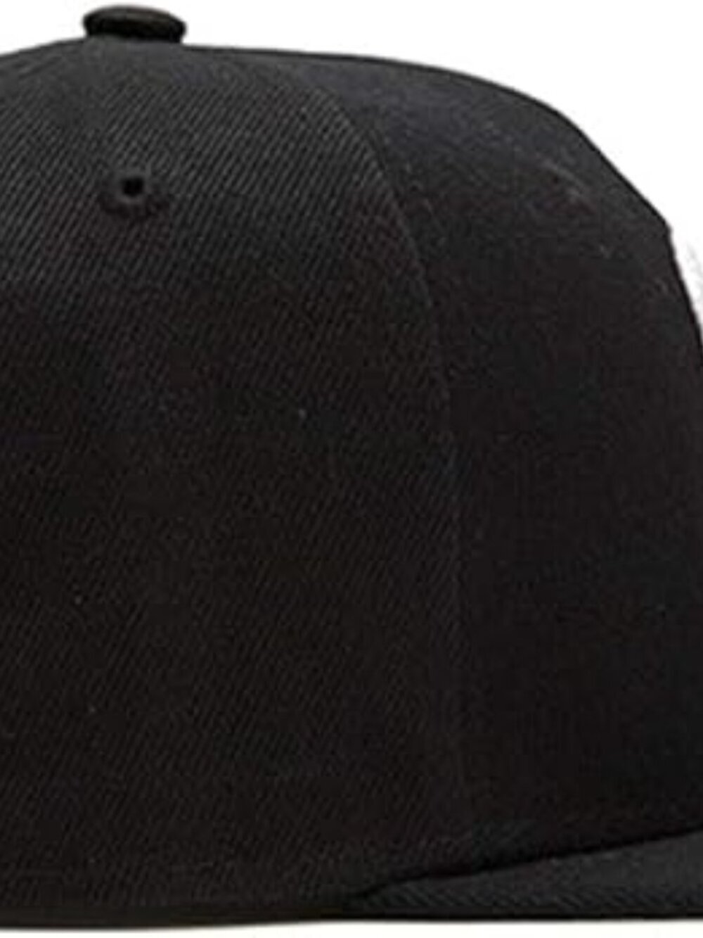 Unisex White Black Snapback Hat Hip Hop Style Colorful Adjustable Baseball Cap - Picture 8 of 8